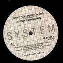 12inch Vinyl Single - Maxine Singleton - Don't You Love It (Remix)