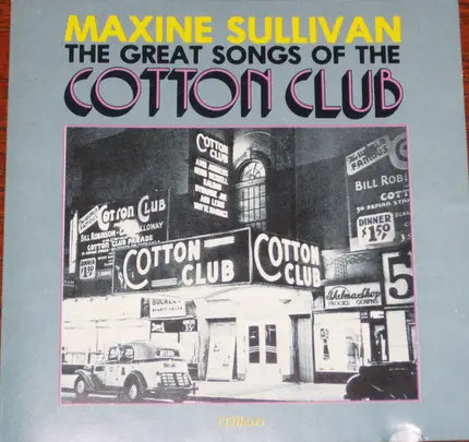 Maxine Sullivan - Great Songs from the Cotton Club by Harold Arlen, Ted Koehler