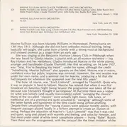 CD - Maxine Sullivan - It's Wonderful