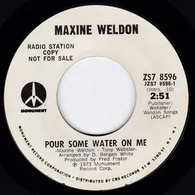 Maxine Weldon - Pour Some Water On Me