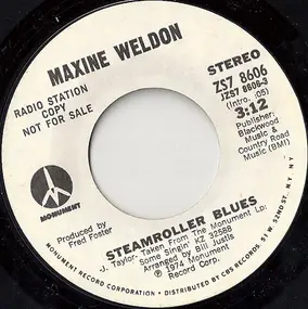 Maxine Weldon - Steamroller Blues