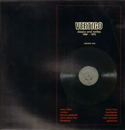 May Blitz, Juicy Lucy, Black Sabbath, a.o. - Vertigo Classics And Rarities 1969 - 1973 Volume One