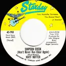 7inch Vinyl Single - Mayf Nutter - Simpson Creek (Won't Never Run Clear Again) / The Other Side