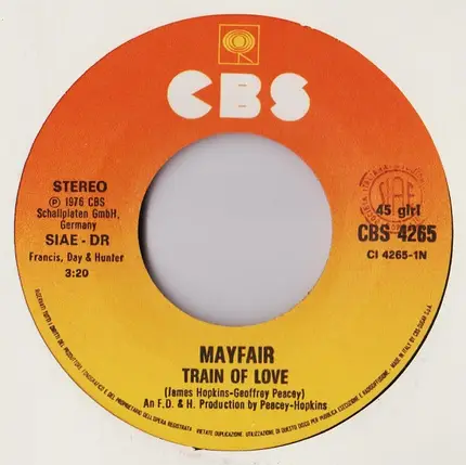 Mayfair - Train Of Love