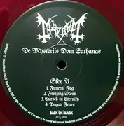 LP - Mayhem - De Mysteriis Dom Sathanas - Red Transparent, Gatefold
