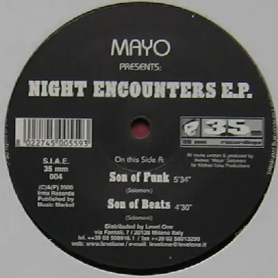 Mayo - Night Encounters E.P.