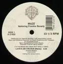 12'' - Maze Featuring Frankie Beverly - Love's On The Run