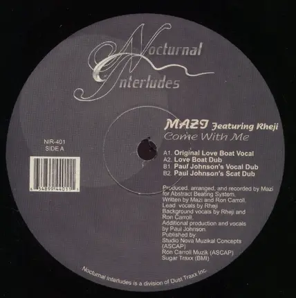 Mazi - Come With Me