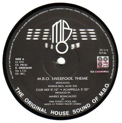 Mbo - M.B.O. Liverpool Theme