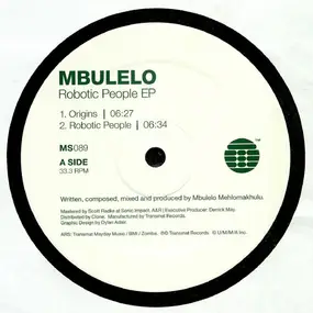 Mbulelo - Robotic People EP