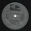 12inch Vinyl Single - MC Downbeat - It's A Shame - Silver labels