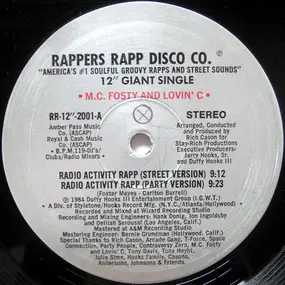 MC Fosty & Lovin' C - Radio Activity Rapp / Radio Activity Syndrome