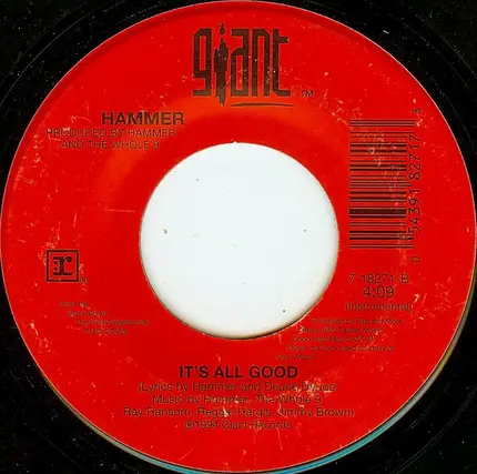 MC Hammer - It's All Good