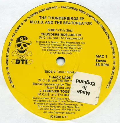 MC I.B. And The Beatcreator - The Thunderbirds EP
