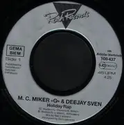 7inch Vinyl Single - MC Miker G. & DJ Sven - Holiday Rap
