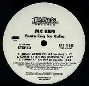 MC Ren - Comin' After You