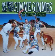 10'' - Me First And The Gimme Gimmes - Go Down Under - EP, Blue/Yellow Vinyl, Insert