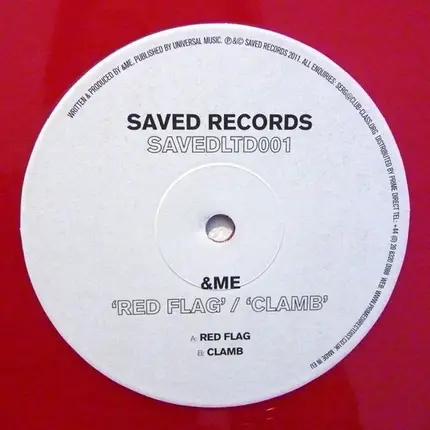 &me - Red Flag / Clamb