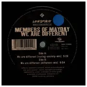 12inch Vinyl Single - Members Of Mayday - We Are Different