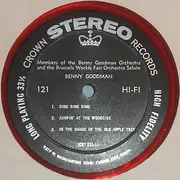 LP - Members Of The Benny Goodman Orchestra & Brussels World's Fair Orchestra - Salute To Benny Goodman - RED VINYL