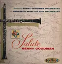 LP - Members Of The Benny Goodman Orchestra & Brussels World's Fair Orchestra - Salute To Benny Goodman - RED VINYL
