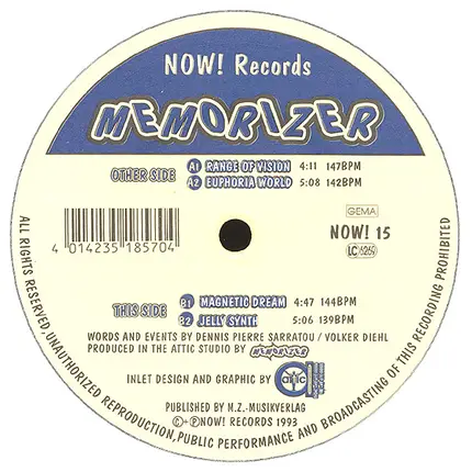 Memorizer - Range Of Vision