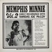 LP - Memphis Minnie - Vol. 2 - Early Recordings With 'Kansas Joe' McCoy - Mono