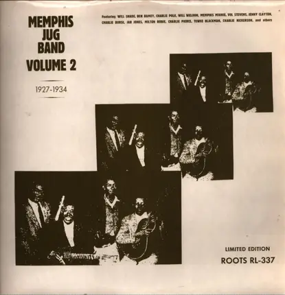 Memphis Jug Band - Volume 2