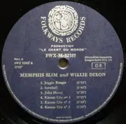LP - Memphis Slim And Willie Dixon - Memphis Slim And Willie Dixon