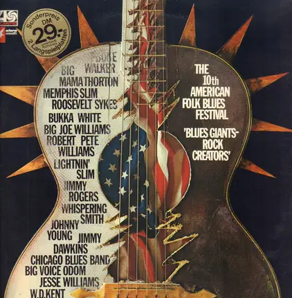 Memphis Slim, Billy Davenport, Bukka White a.o. - The 10th American Folk Blues Festival 1972 (Blues Giants - Rock Creators)