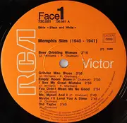 LP - Memphis Slim - 1940 - 1941 - front laminated flipback sleeve