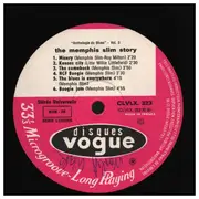 LP - Memphis Slim - Anthologie Du Blues Vol. 3