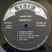 Double LP - Memphis Slim - Right Now
