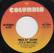 7inch Vinyl Single - Men At Work - It's A Mistake