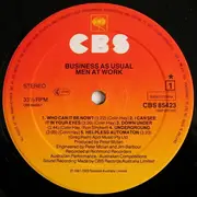 LP - Men At Work - Business As Usual