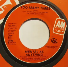 Mental as Anything - Too Many Times