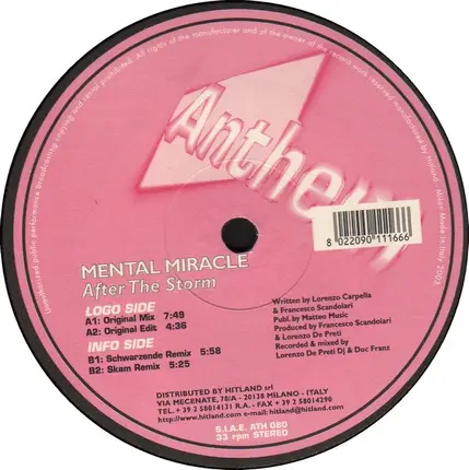 Mental Miracle - After The Storm
