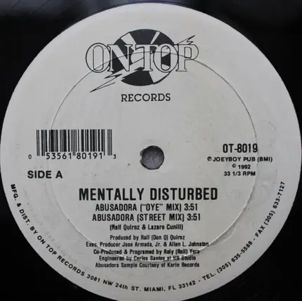 Mentally Disturbed - Abusadora