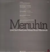 LP - Menuhin - Menuhin spielt Bach, Beethoven, Mozart, Bruch, Wieniawski - Club Sonderauflage