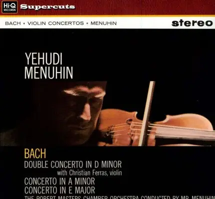Menuhin/Ferras/Bath Festival - Bach/Violon Concertos
