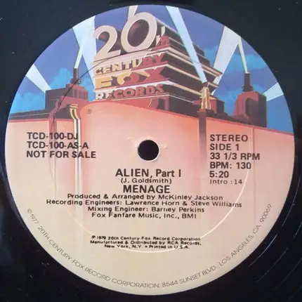Menage - Alien