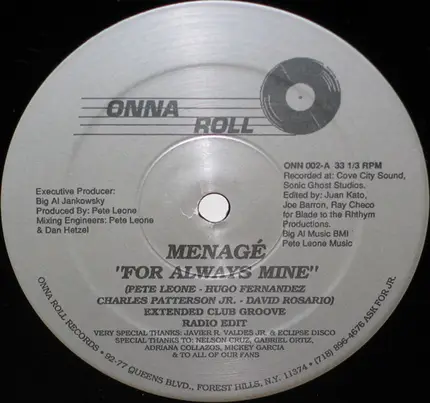 Menagé - For Always Mine