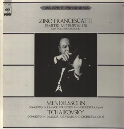 Mendelssohn / Tchaikovski - Concerto in D major, OP.35