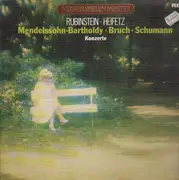 Double LP - Mendelssohn-Bartholdy, Bruch, Schumann - Konzerte (Rubinstein, Heifetz)