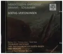 CD - Mendelssohn / Brahms / Schumann - Goethe-Vertonungen