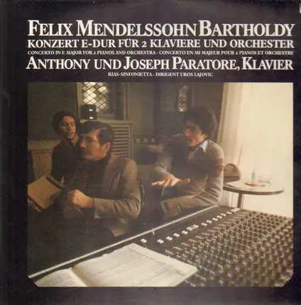 Mendelssohn - Konzert E-Dur für 2 Klaviere und Orchester