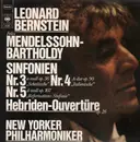 Double LP - Mendelssohn - Sinfonien Nr3, Nr.4, Nr.5, Hebriden-Ouvertüre (Bernstein)