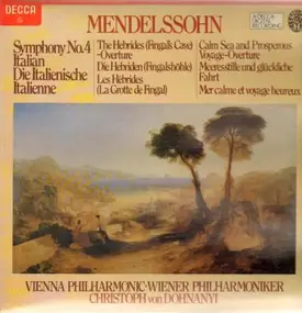 Felix Mendelssohn-Bartholdy - Symph No.4 - Italian, Vienna Philh, von Dohnanyi