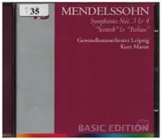 Mendelssohn - Symphonies Nos. 3 & 4