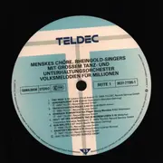 LP - Menskes Chöre Rheingold-Singers - Volksmelodien für Millionen
